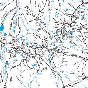 Mapa graniowa Tatry
